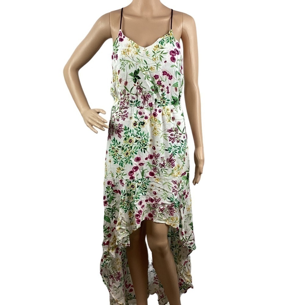 WAYF High Low Casual Dress Size XS Multicolor Print